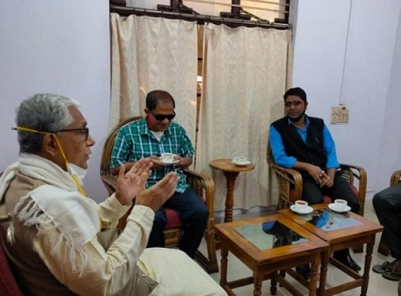 ‘Many implemented schemes of CPI-M era for the benefit of Blind People canceled by this Govt’: Former CM Manik Sarkar ‘Many implemented schemes of CPI-M era for the benefit of Blind People canceled by this Govt’: Former CM Manik Sarkar